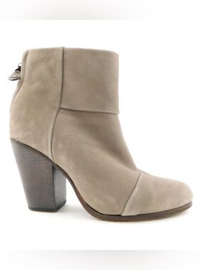 Rag & Bone Classic Newbury Ankle Boot Granite Women's Size 6
